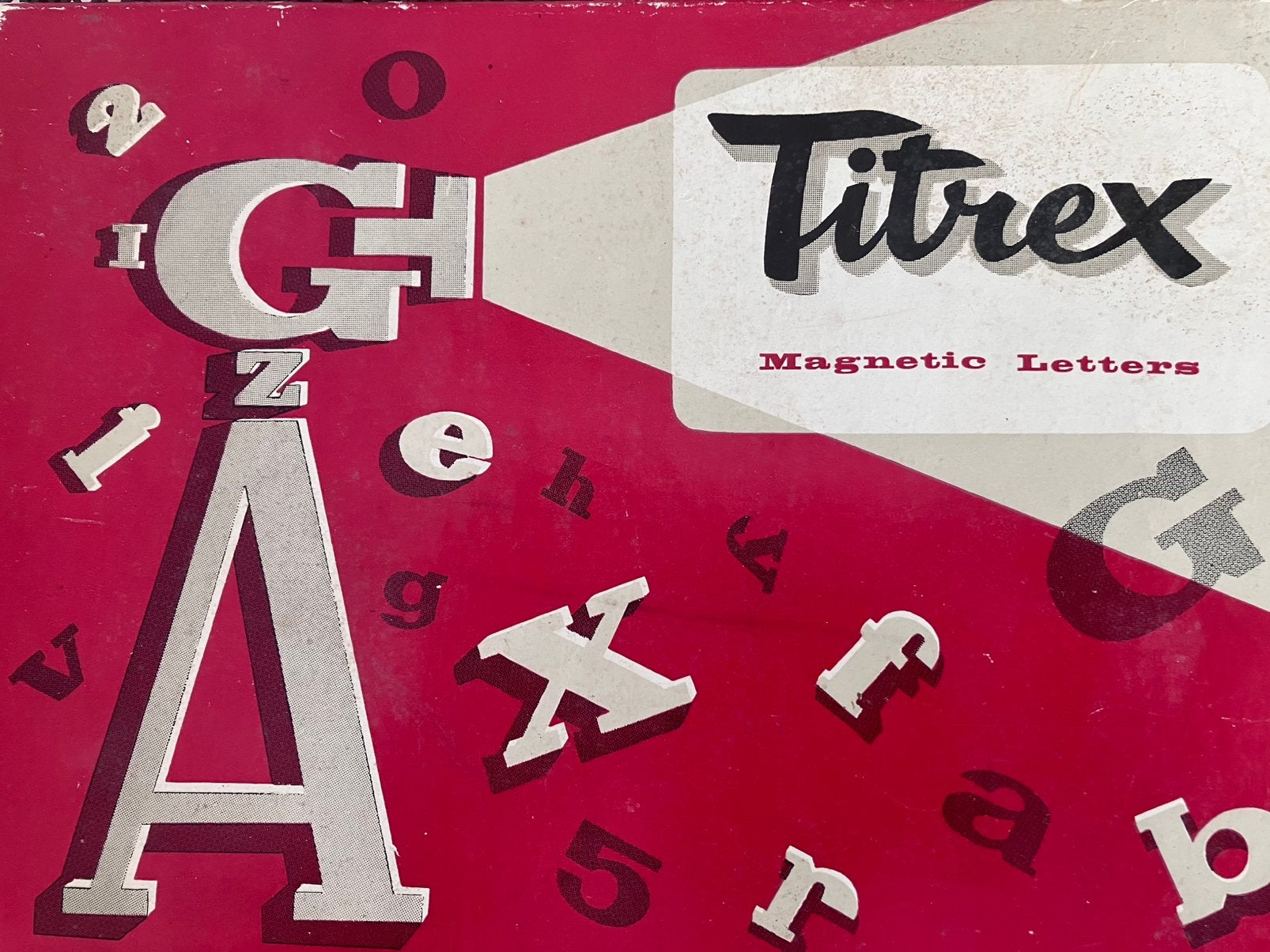 Magnetische letters voor film, vintage, Ophalen of Verzenden, Zo goed als nieuw, Compact, Overige Merken