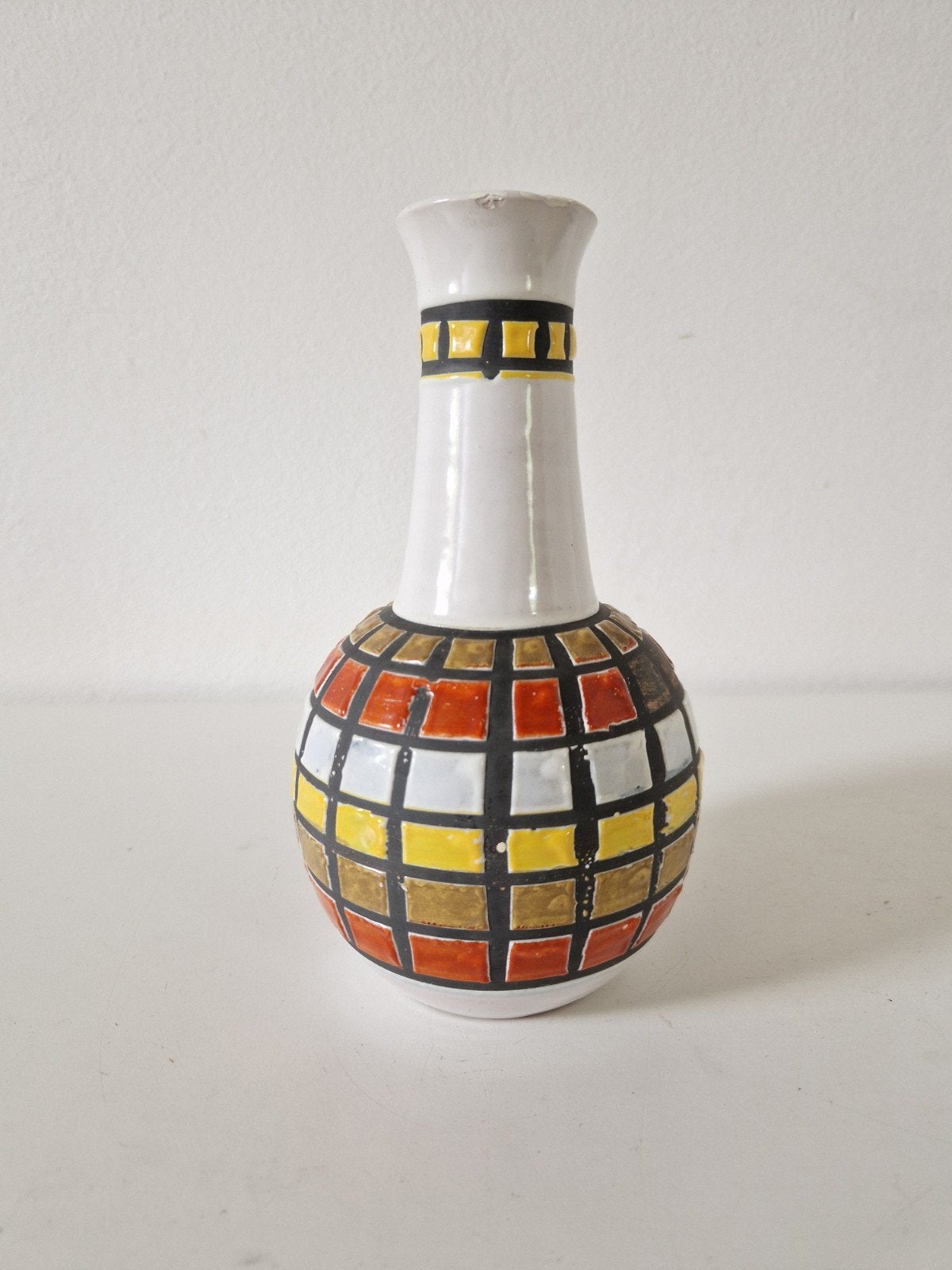 Vintage Vaasje Jaren '50 - Gemerkt vd 121/18 Italy, Ophalen of Verzenden