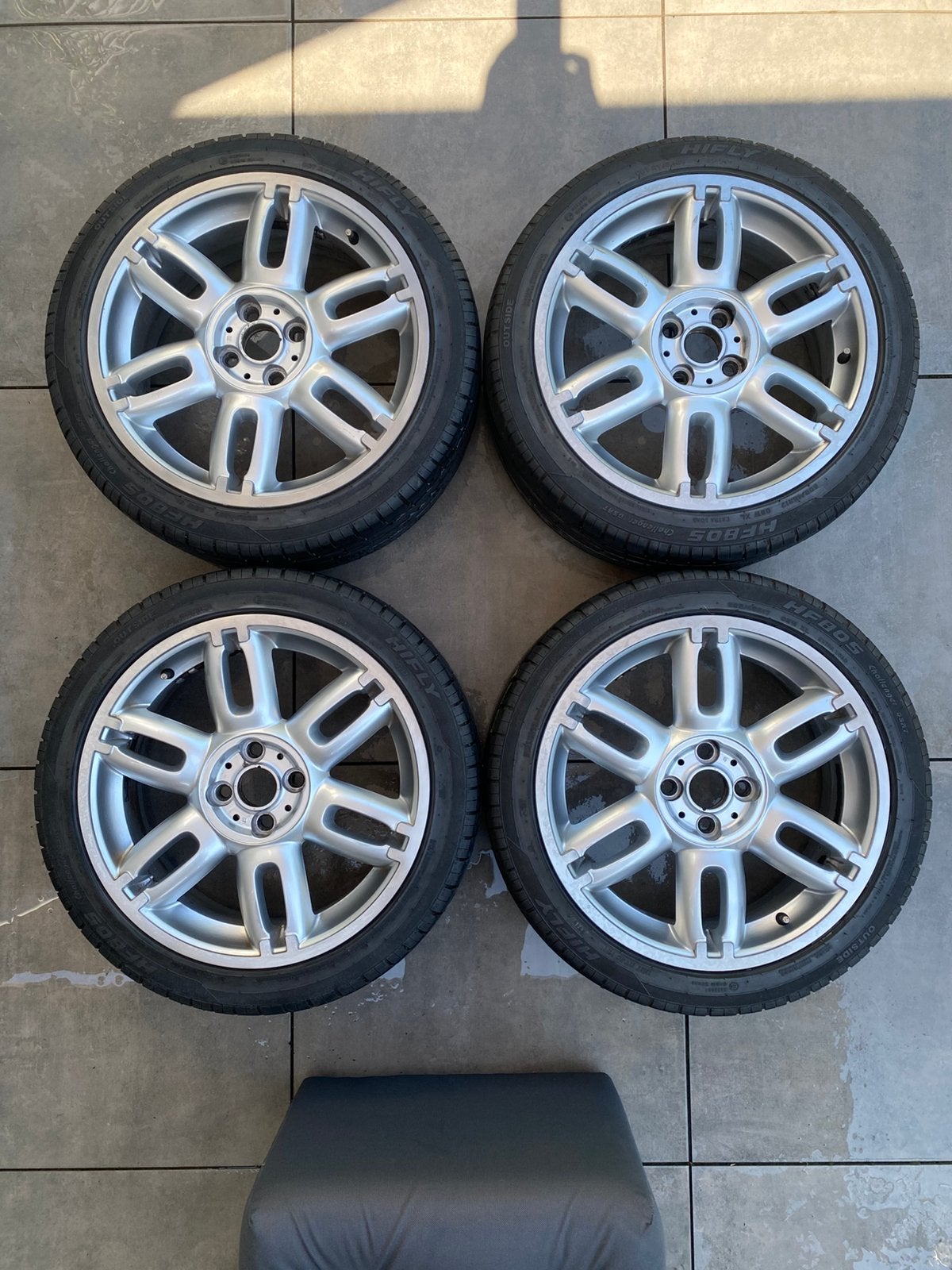 Mini Cooper 17inch “Twin-Spoke” met 205/45/17 + TPMS, Ophalen, Gebruikt