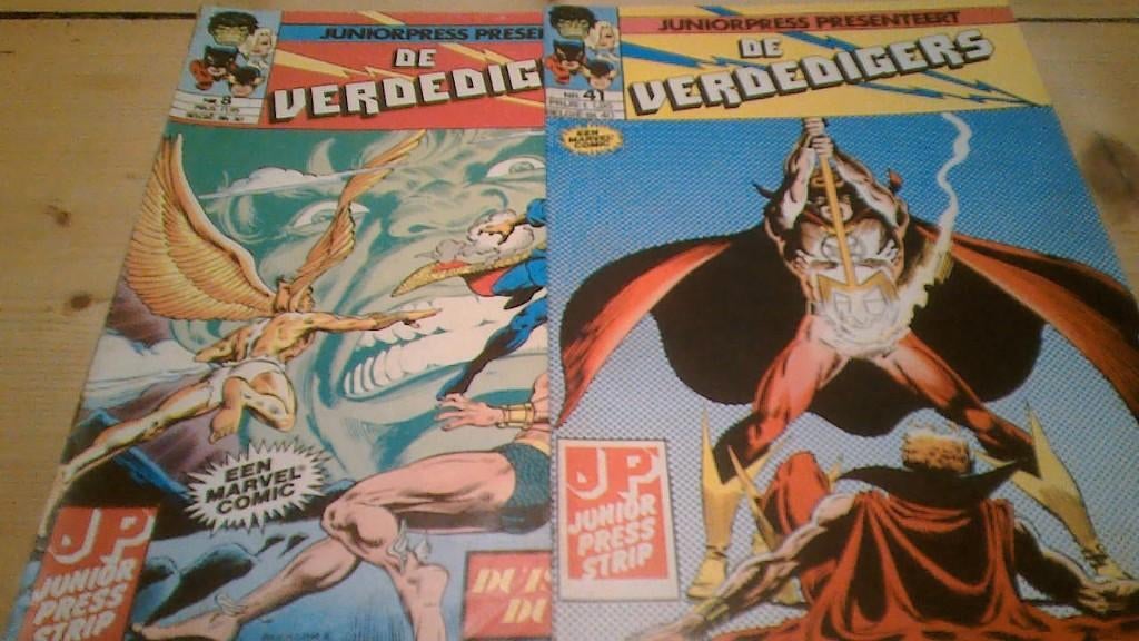 De verdedigers Juniorpress, Eén comic, Verzenden, Zo goed als nieuw, Amerika