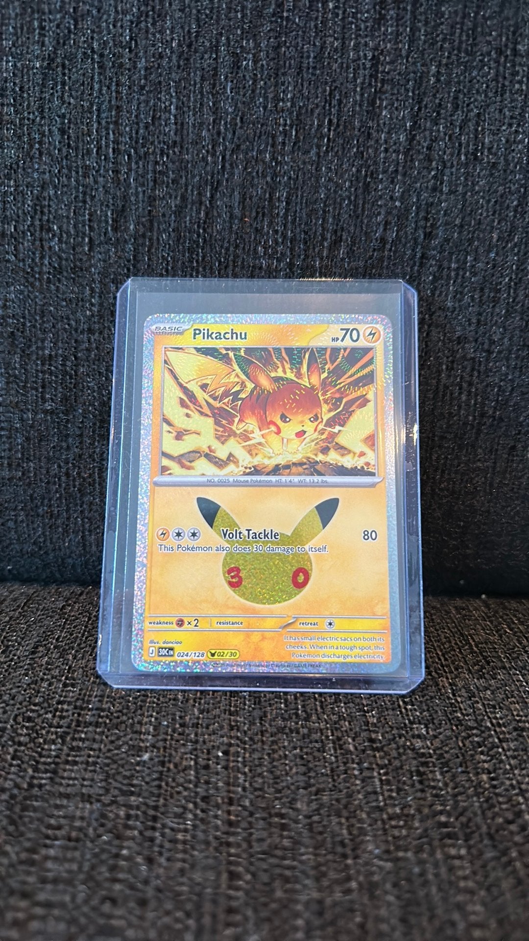 Een prachtige Pikachu kaart, Ophalen of Verzenden, Nieuw, Losse kaart, Foil