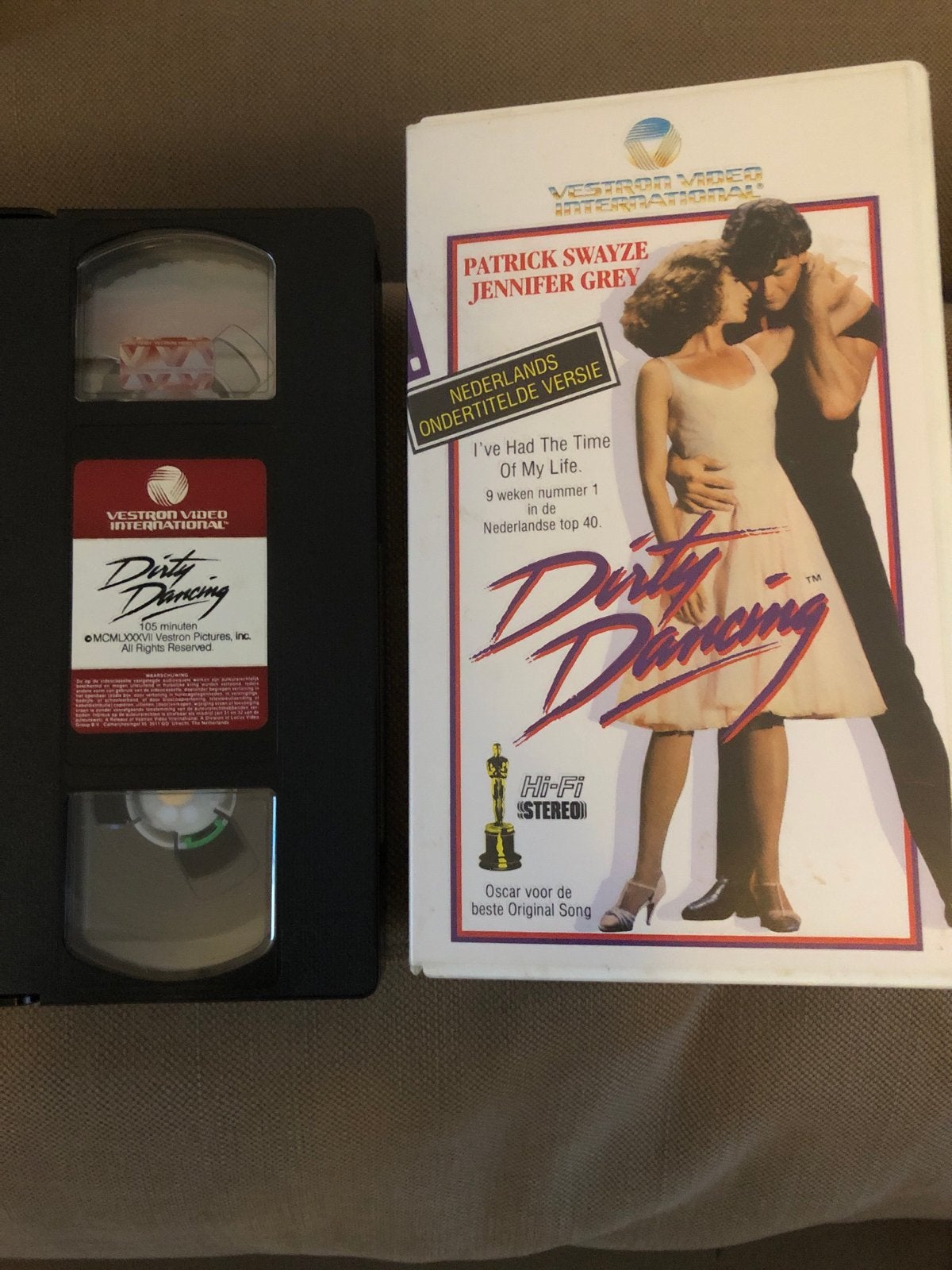 Dirty Dancing VHS - Nederlands ondertiteld, Nederlands ondertiteld, Gebruikt, Drama, Ophalen of Verzenden