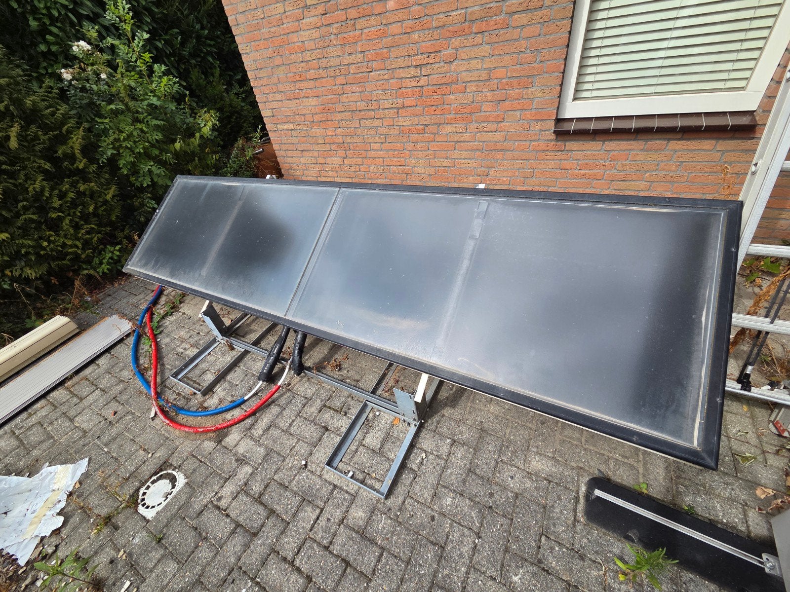 Zonnecollector voor warm water - Gebruikt, Ophalen, Gebruikt