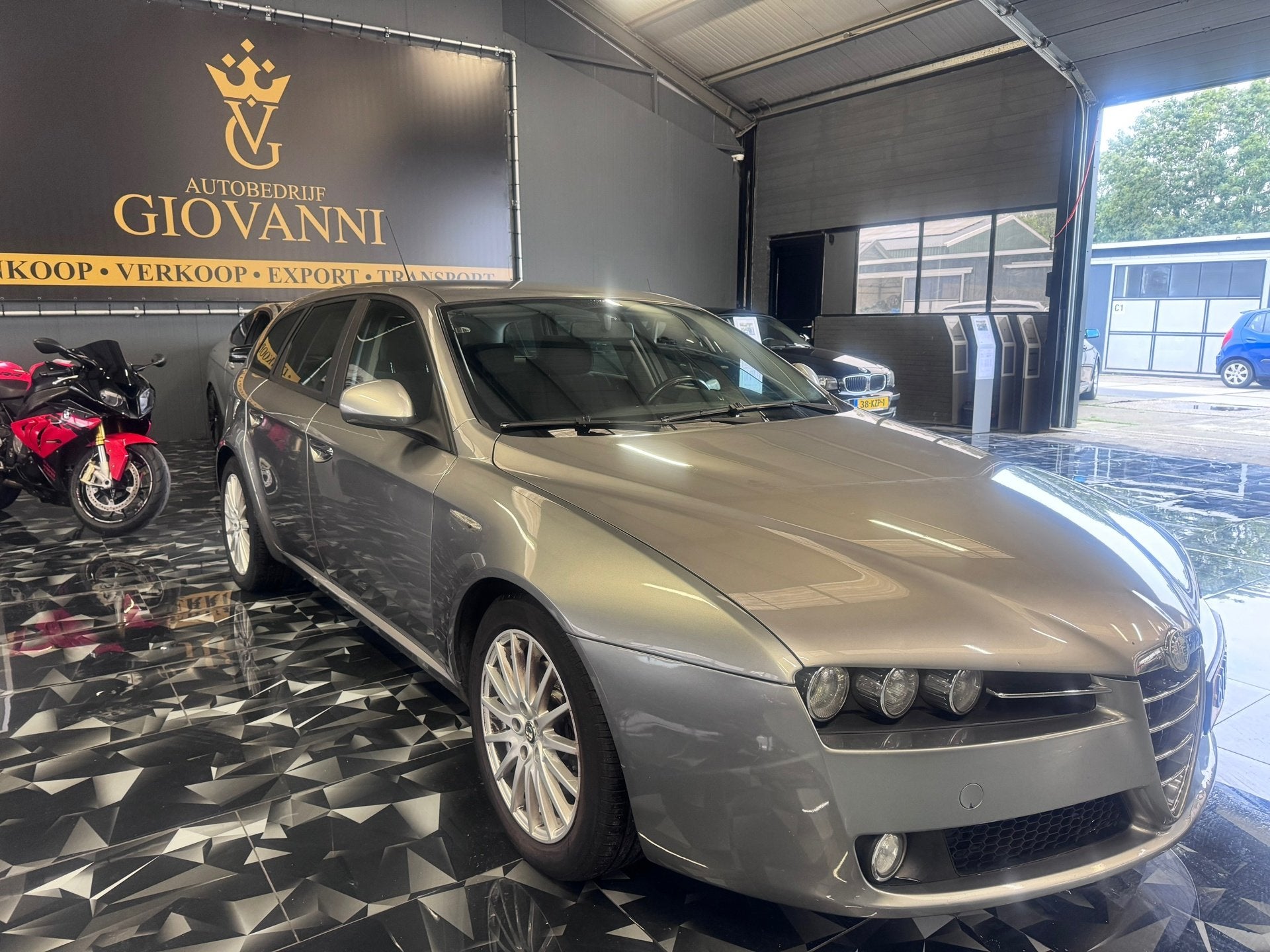 Alfa Romeo 159 Sportwagon 1.9 JTD Q-Tronic Distinctive, Auto's, Euro 5, Gebruikt, Elektrische ramen, Diesel
