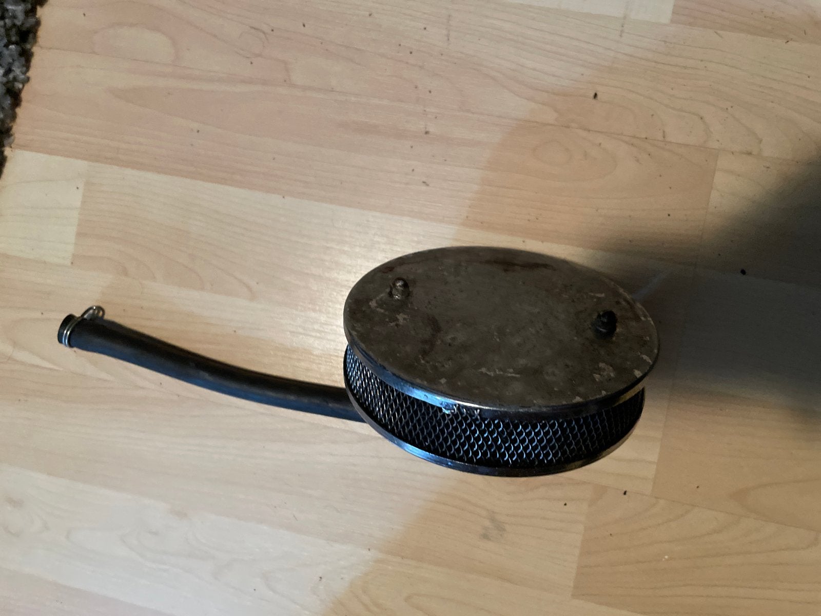 Oude luchtfilter voor klassieke auto of motor, Auto-onderdelen, Ophalen of Verzenden, Gebruikt, Oldtimer onderdelen