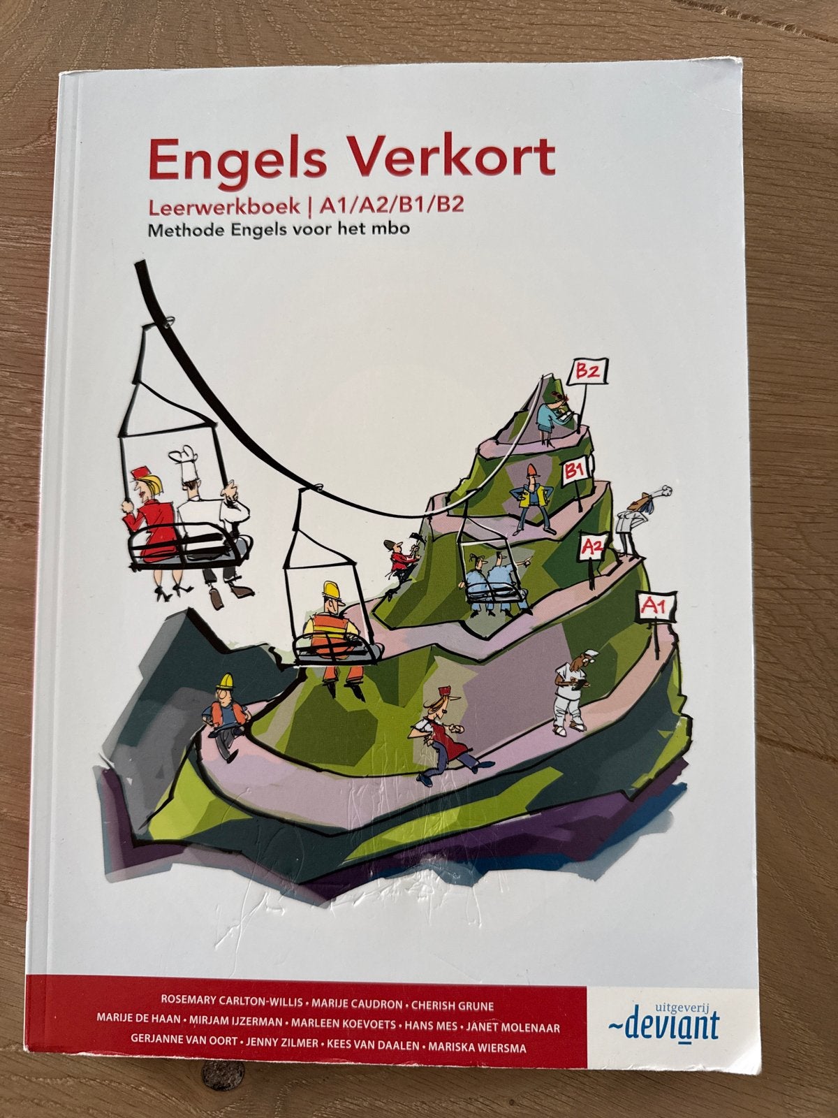 Engels Verkort Leerwerkboek A1/A2/B1/B2 MBO, Boeken, Studieboeken en Cursussen, Ophalen of Verzenden, Zo goed als nieuw, MBO