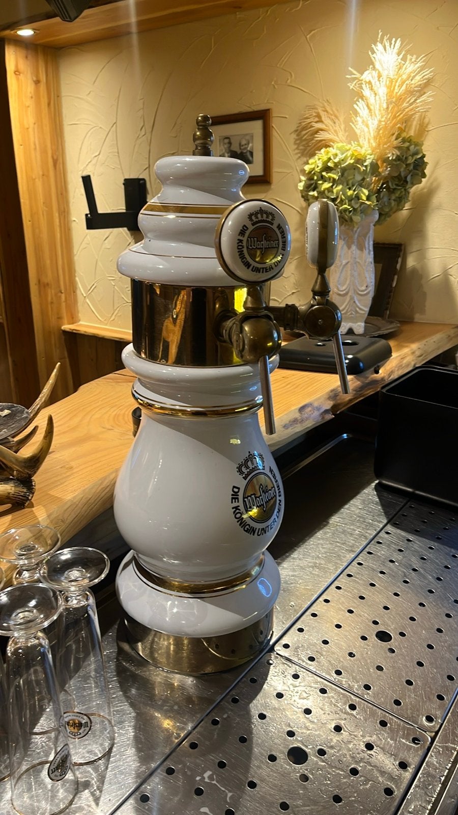 Bierzuilen en snelkoeler voor cafe of mancave, Huis en Inrichting, Barren, Ophalen, Gebruikt