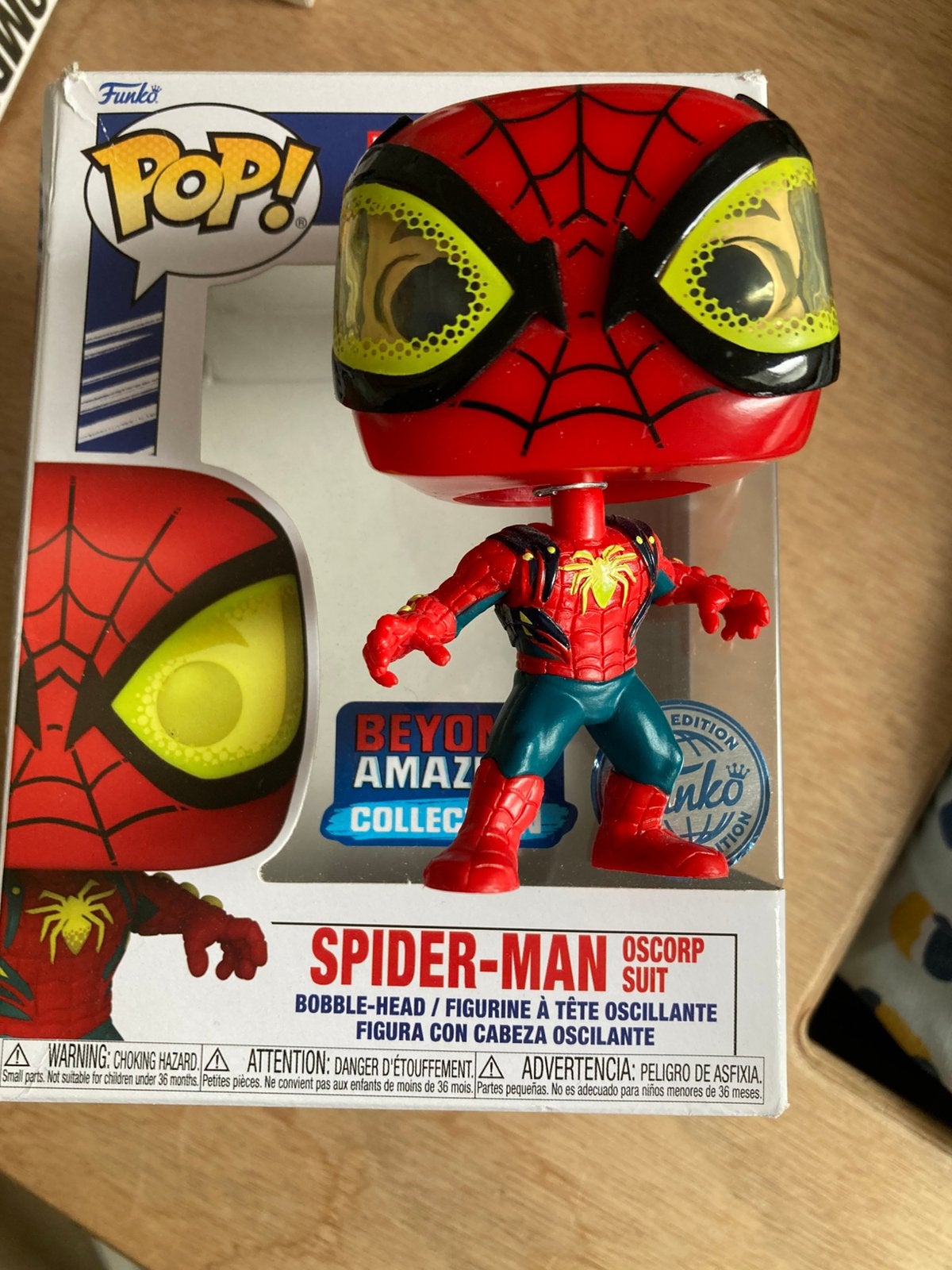 Funko pop Spider-Man, Ophalen of Verzenden, Zo goed als nieuw