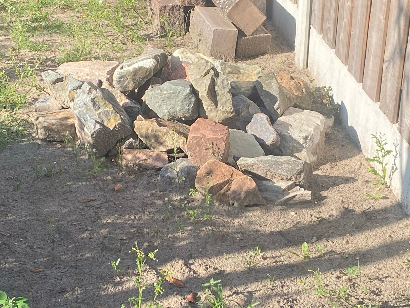 Diverse sierkeien voor tuin of landschapsinrichting, Tuin en Terras, Ophalen, Overige materialen, Gebruikt, Kei