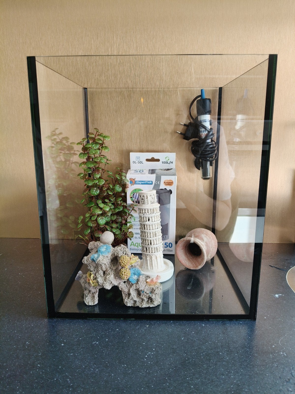 Aquarium, Ophalen, Zo goed als nieuw, Leeg aquarium