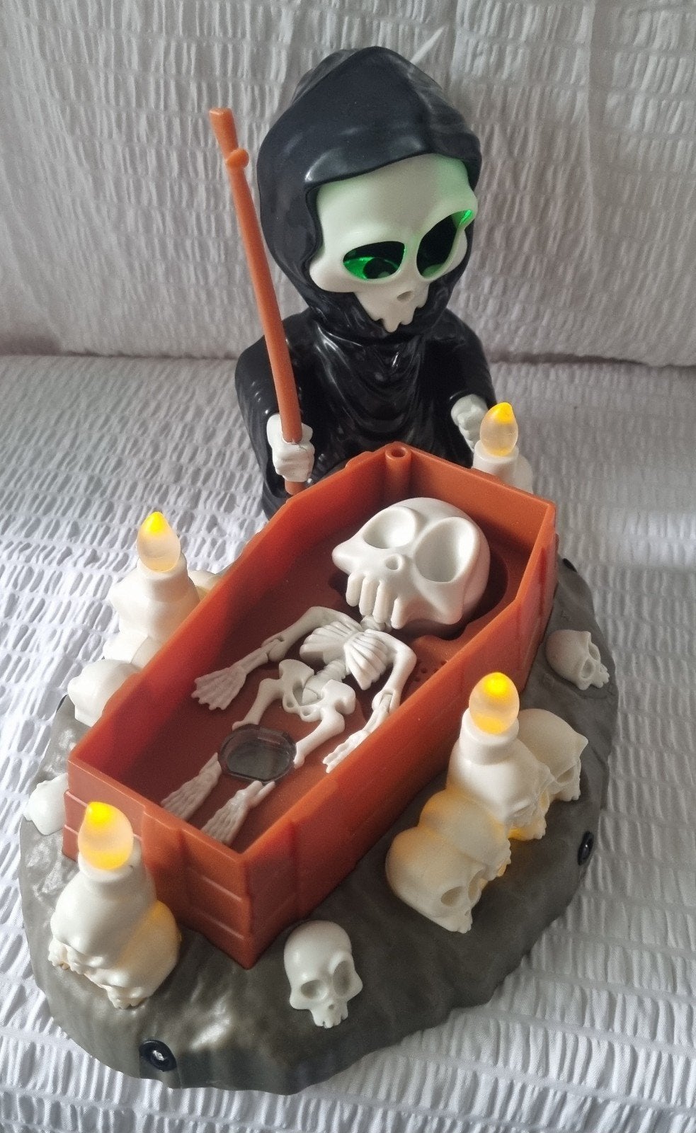 doodskist met geluid en licht, Ophalen of Verzenden, Zo goed als nieuw, Overige typen, Halloween of Griezel