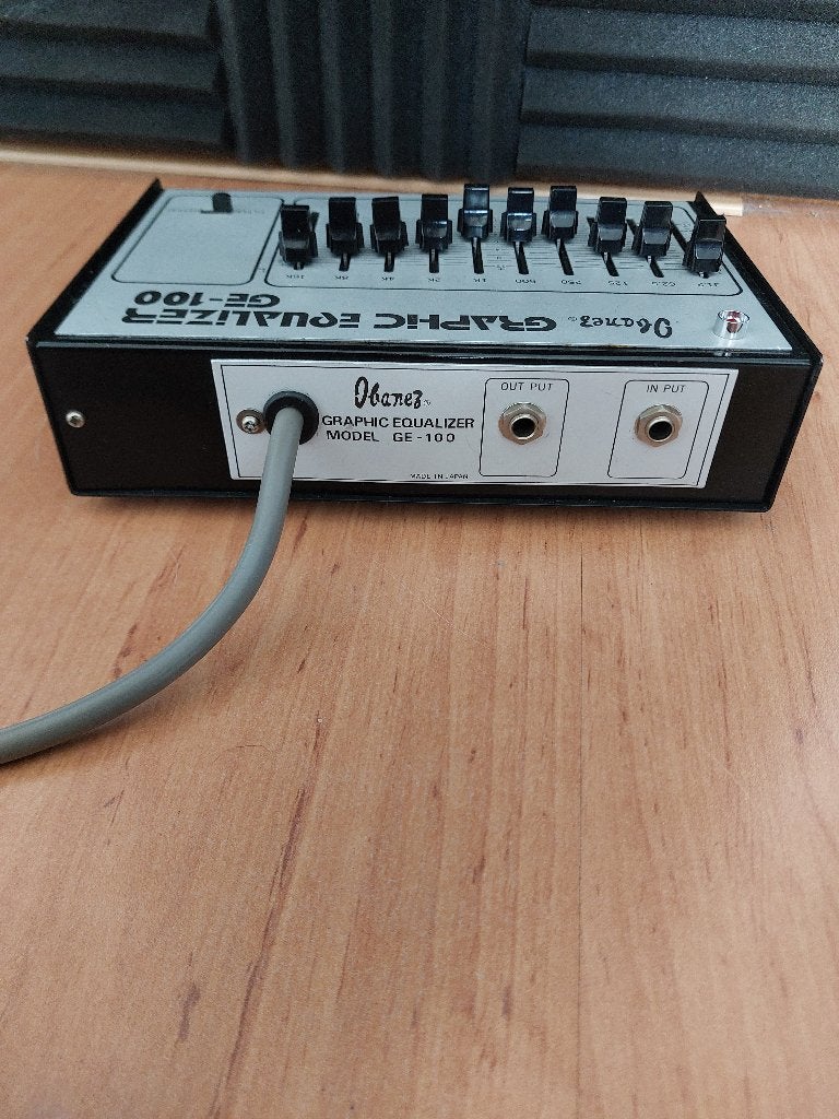 Ibanez GE-100 Graphic Equalizer 1970's MINT, Muziek en Instrumenten, Ophalen of Verzenden, Zo goed als nieuw, Volume