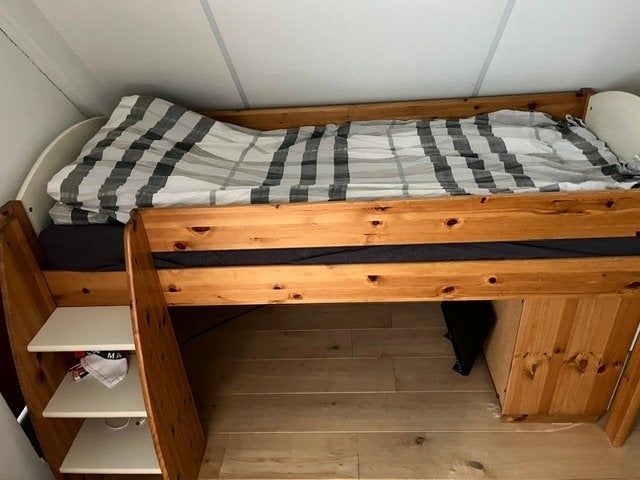 hoogslaper, Ophalen, Gebruikt, Eenpersoons, Minder dan 160 cm
