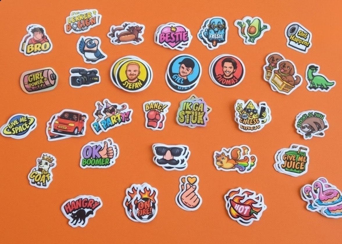 Jumbo Stickerjacht met STUK, Ophalen, Nieuw, Film, Tv of Omroep