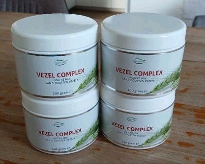 Nutrivan Vezel Complex - 4 potten, Ophalen of Verzenden, Nieuw, Poeder of Drank