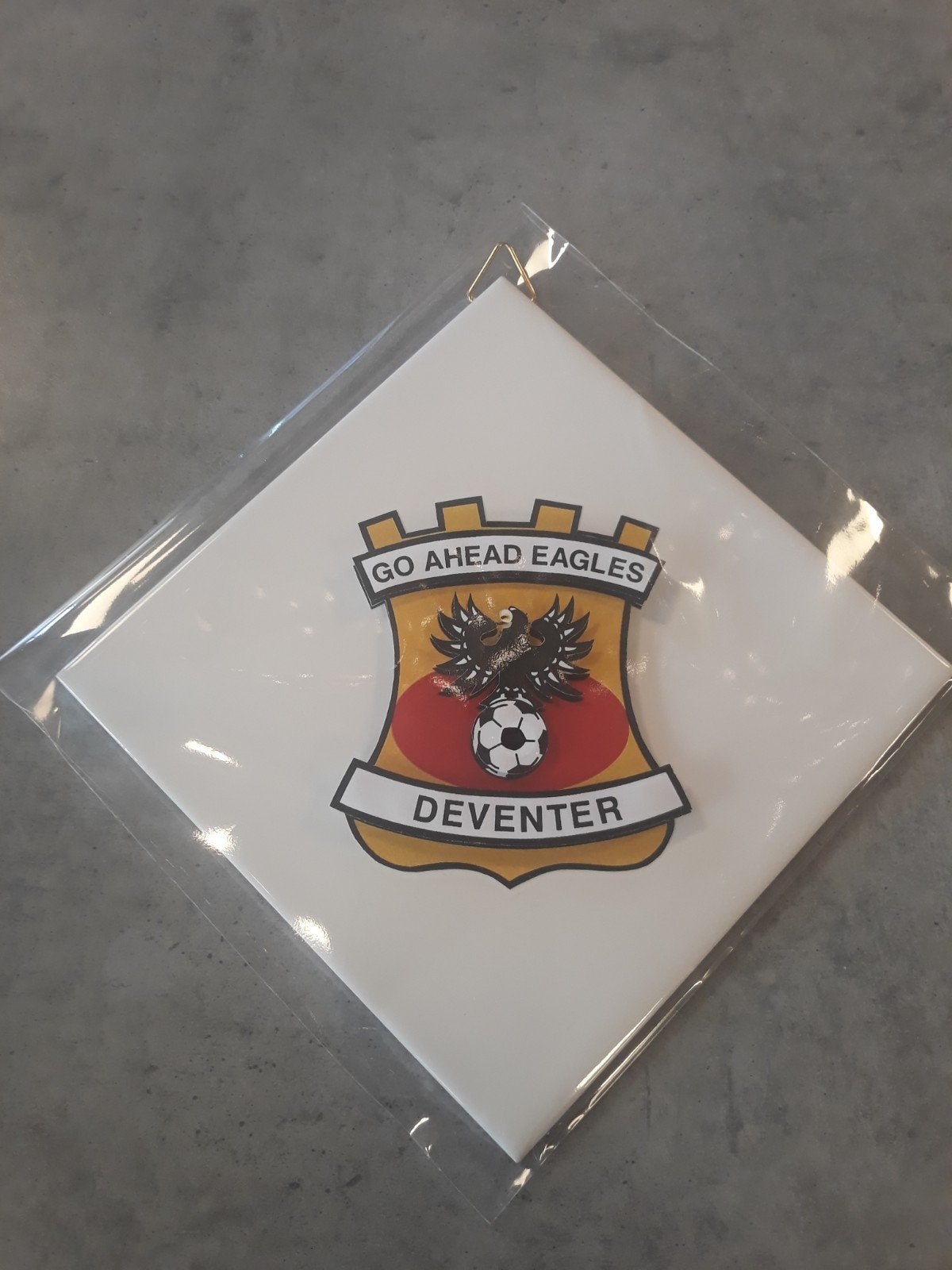 go ahead eagles tegel, Verzamelen, Ophalen of Verzenden, Nieuw, Overige binnenlandse clubs, Overige typen