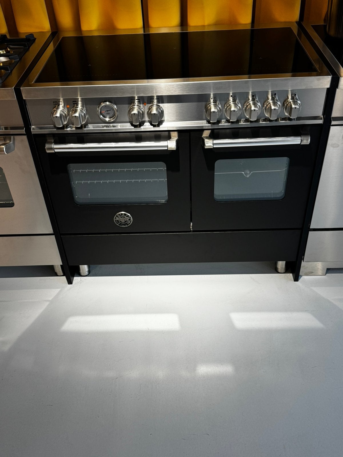 Bertazzoni Master Inductie fornuis mat zwart 100cm