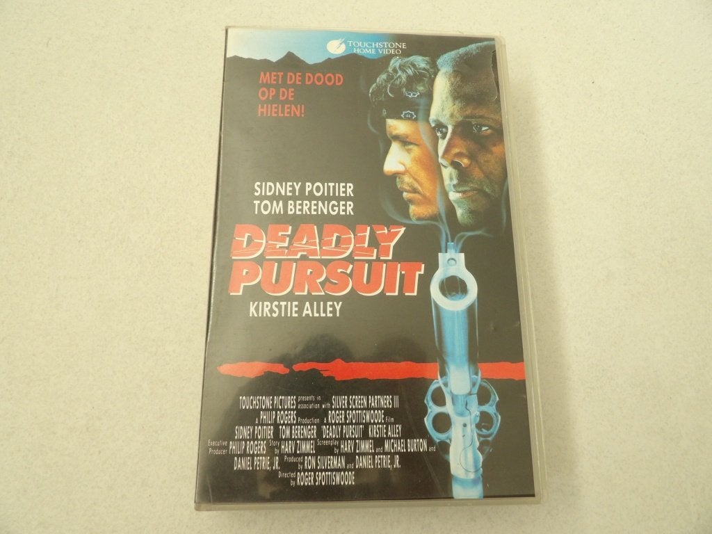 VHS videoband DEADLY PURSUIT, Cd's en Dvd's, VHS | Film, Ophalen of Verzenden, Zo goed als nieuw, Actie en Avontuur, Vanaf 12 jaar