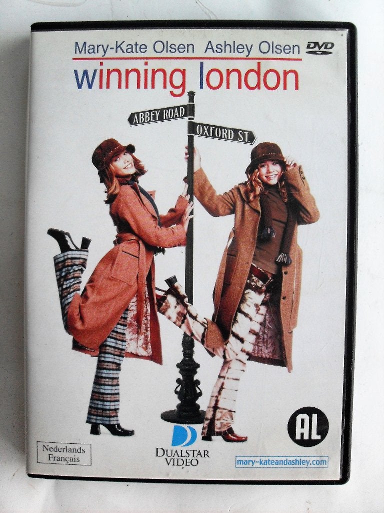 Winning London (originele dvd) Olsen Twins, Avontuur, Alle leeftijden, Nederlands, Ophalen of Verzenden