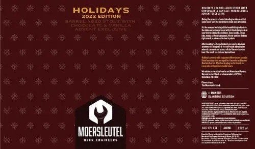 Moersleutel - Holiday (2022), Ophalen of Verzenden, Nieuw, Overige typen, Overige merken