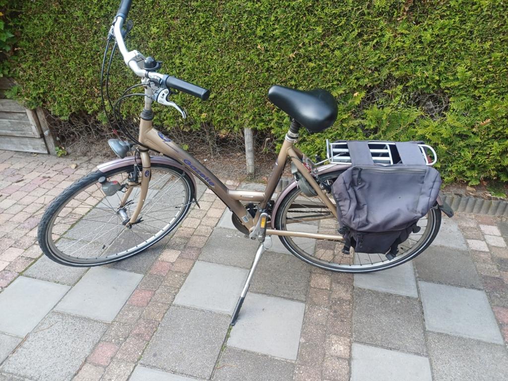 Gazelle Lausanne damesfiets met versnellingen, Ophalen, Velgrem, Versnellingen, Gazelle