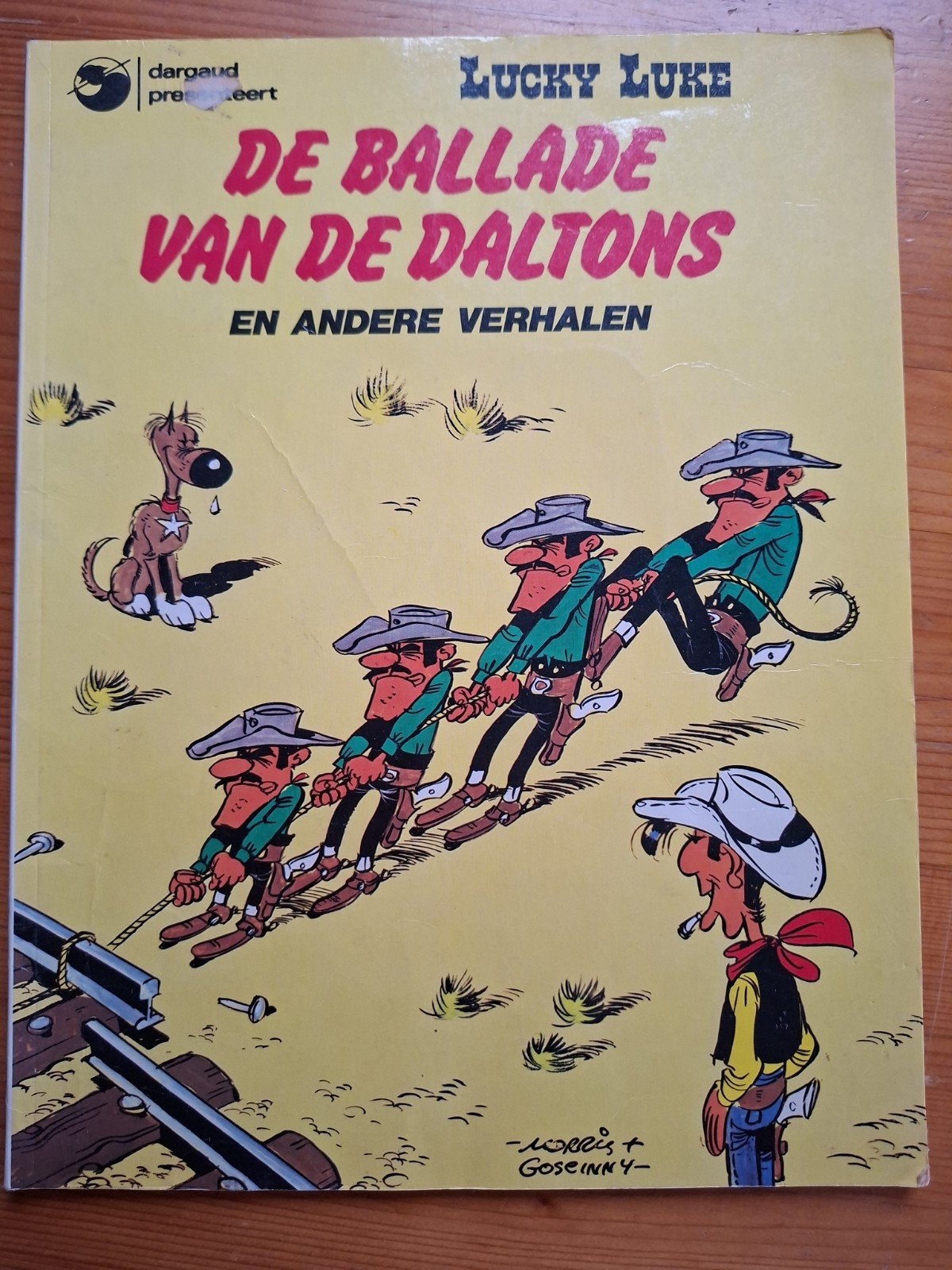 Lucky Luke - De Ballade van de Daltons, Eén stripboek, Ophalen of Verzenden, Gelezen, Morris & Goscinny