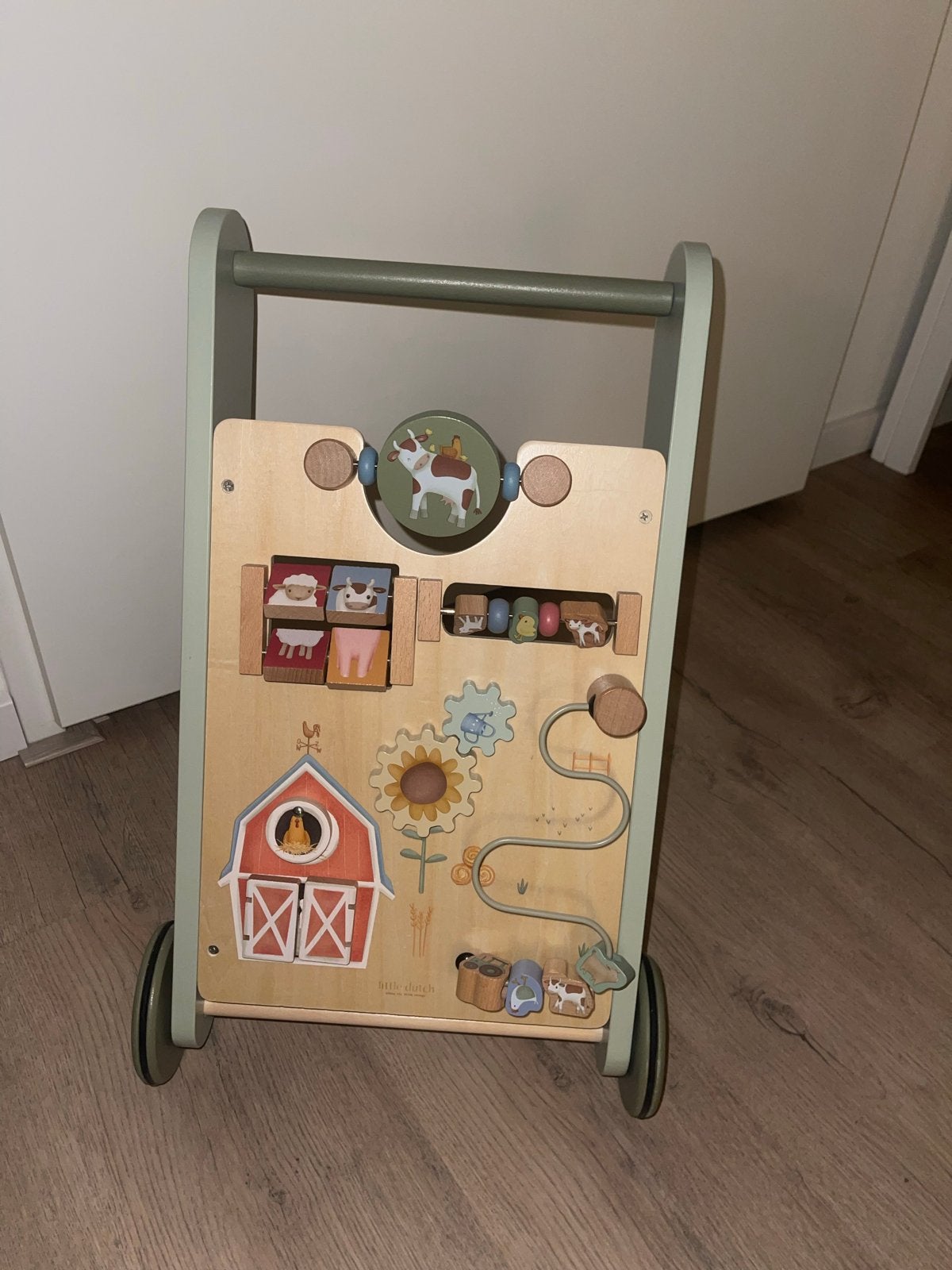Little Dutch Little Farm Loopwagen - Zo goed als nieuw, Ophalen, Zo goed als nieuw, Overige typen, Met wieltjes
