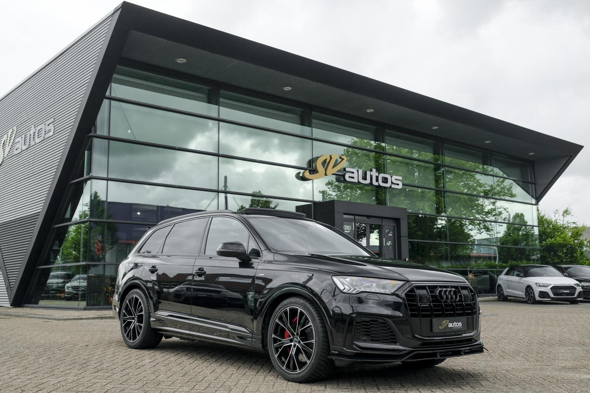 Audi Q7 60 TFSIe 455pk Competition Panoramadak RS-stoelen Tr, Automaat, 14 kWh, Gebruikt, 2995 cc