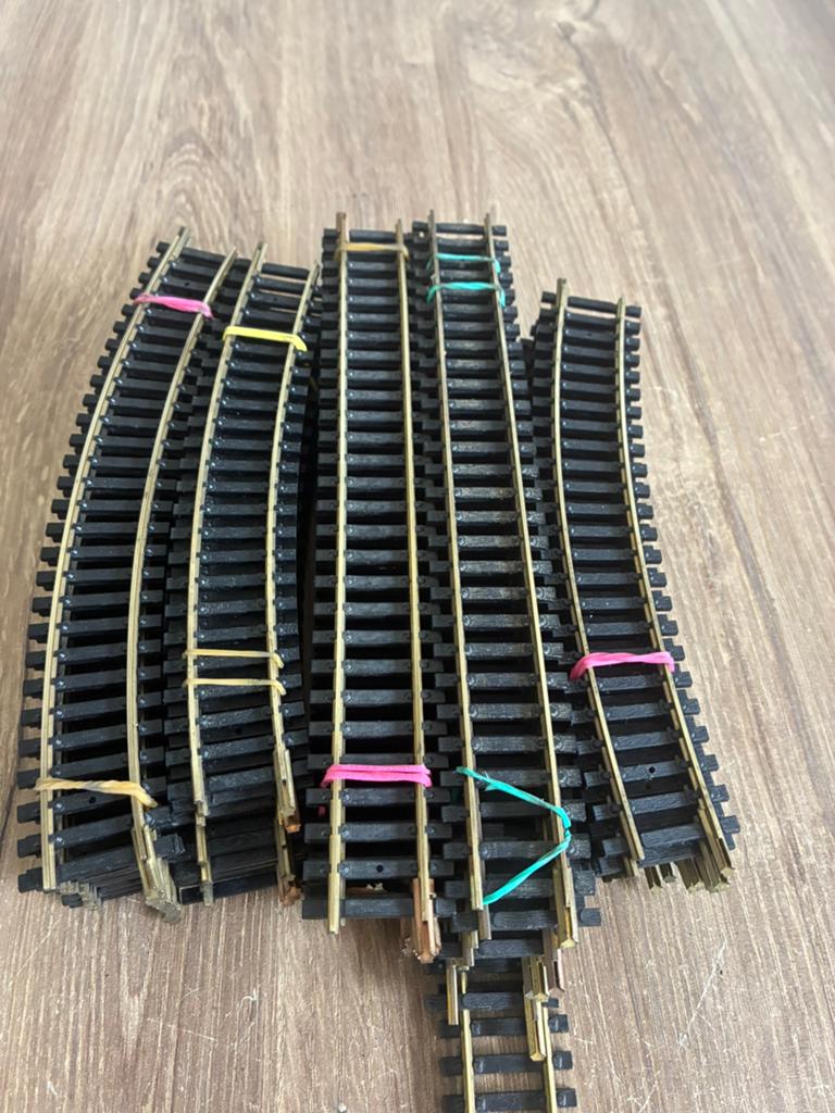 Fleischmann rails, Gebruikt, Gelijkstroom, Fleischmann, Rails