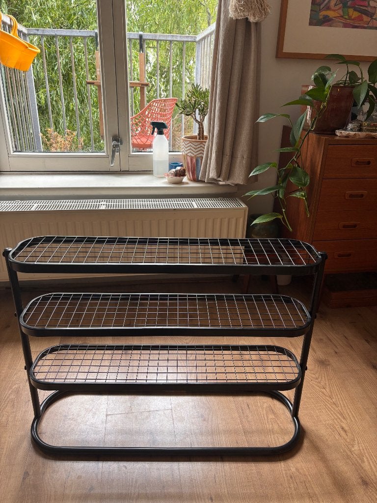 IKEA schoenenrek/opbergrek - Zwart metaal, Ophalen, Zo goed als nieuw