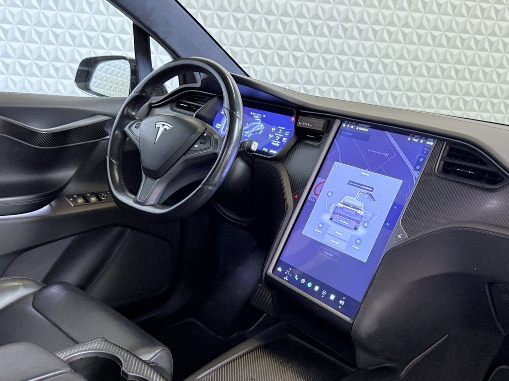 Tesla Model X 100D 6p. v/d 1E EIGENAAR! Inclusief BTW (2018), Gebruikt, 2433 kg, Zwart, Vierwielaandrijving