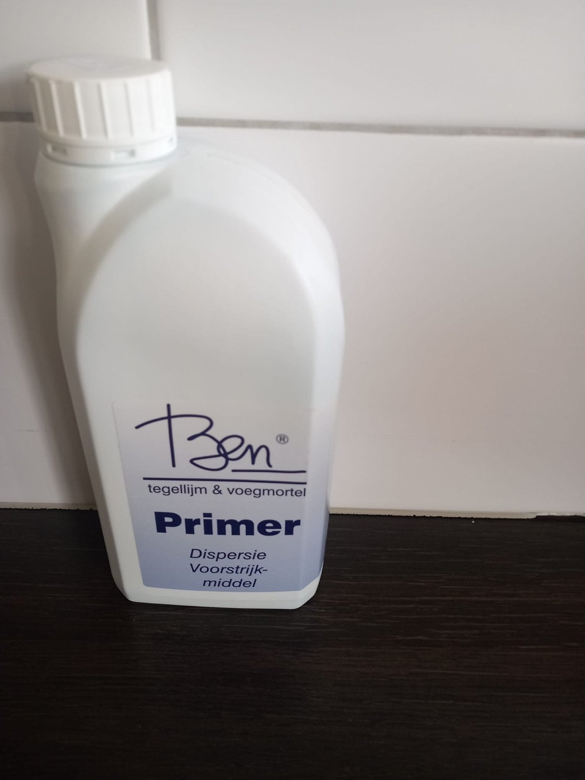 Ben Primer Tegellijm & Voegmortel Dispersie Voorstrijkmiddel, Ophalen, Wit, Nieuw, Verf