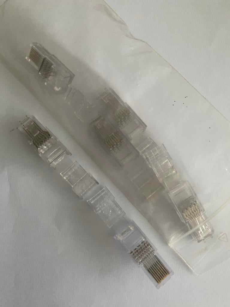 ISDN pluggen set, Telecommunicatie, ISDN en ADSL, Ophalen of Verzenden, Nieuw, Overige typen