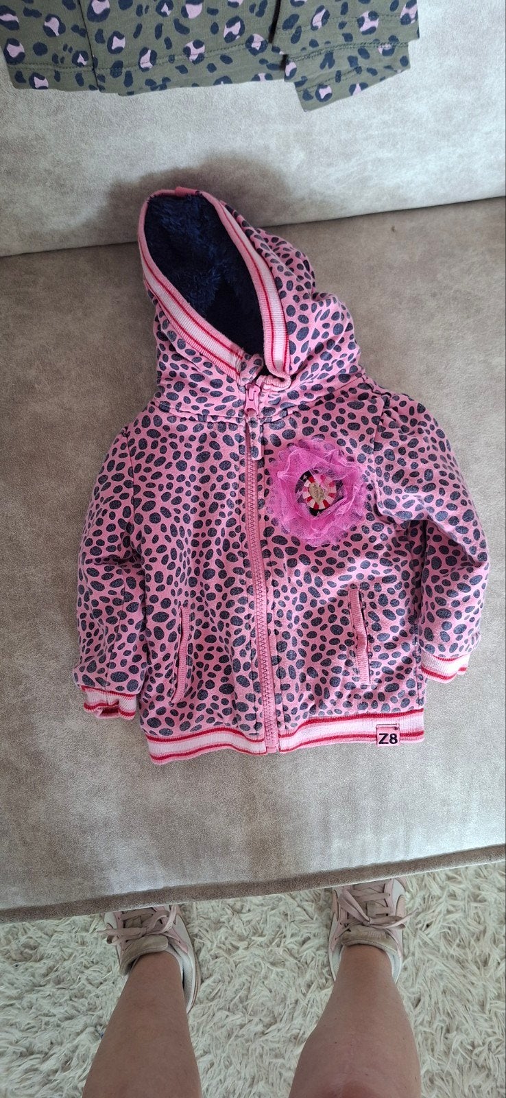 Z8 Borg vest maat 74 in nette staat, Kinderen en Baby's, Babykleding | Maat 74, Ophalen, Z8, Zo goed als nieuw, Truitje of Vestje