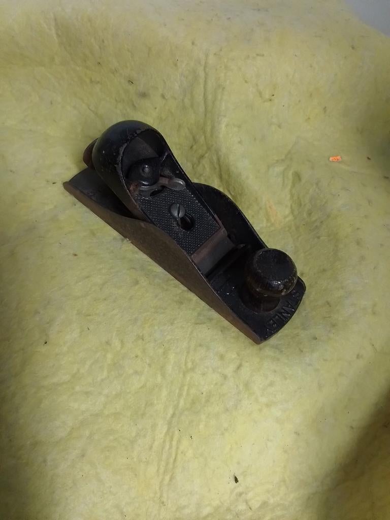 15042) Stanley blokschaaf  no 220, Antiek en Kunst, Antiek | Gereedschap en Instrumenten, Ophalen of Verzenden