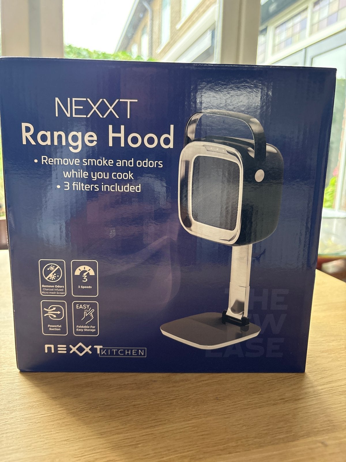 NEXXT Afzuigkap - Draagbare Range Hood met 3 Filters, Minder dan 200 m³ per uur, Overige typen, Ophalen of Verzenden, Zo goed als nieuw