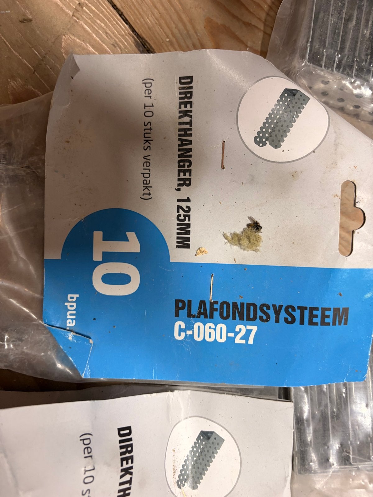 Bouwpartners Directhanger 125mm Plafondsysteem C-060-27, Doe-het-zelf en Verbouw, IJzerwaren en Bevestigingsmiddelen, Ophalen of Verzenden
