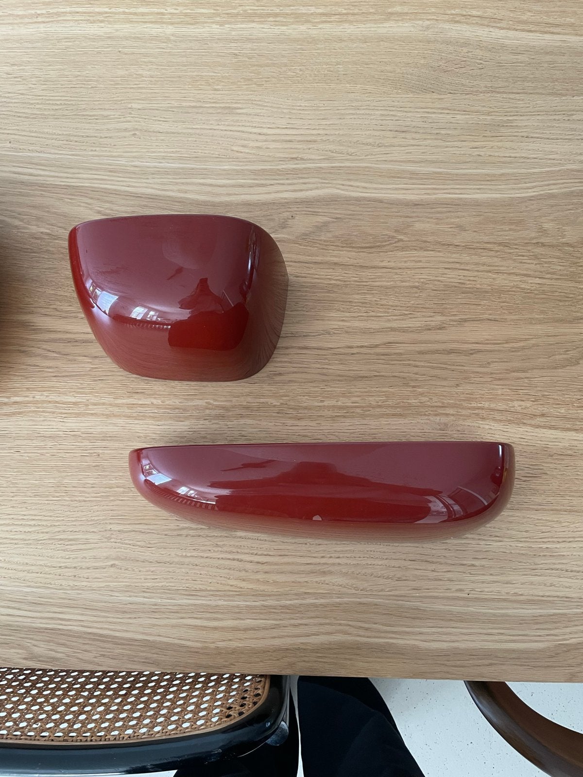 Vitra corniches wandplank rood, Ophalen, Zo goed als nieuw