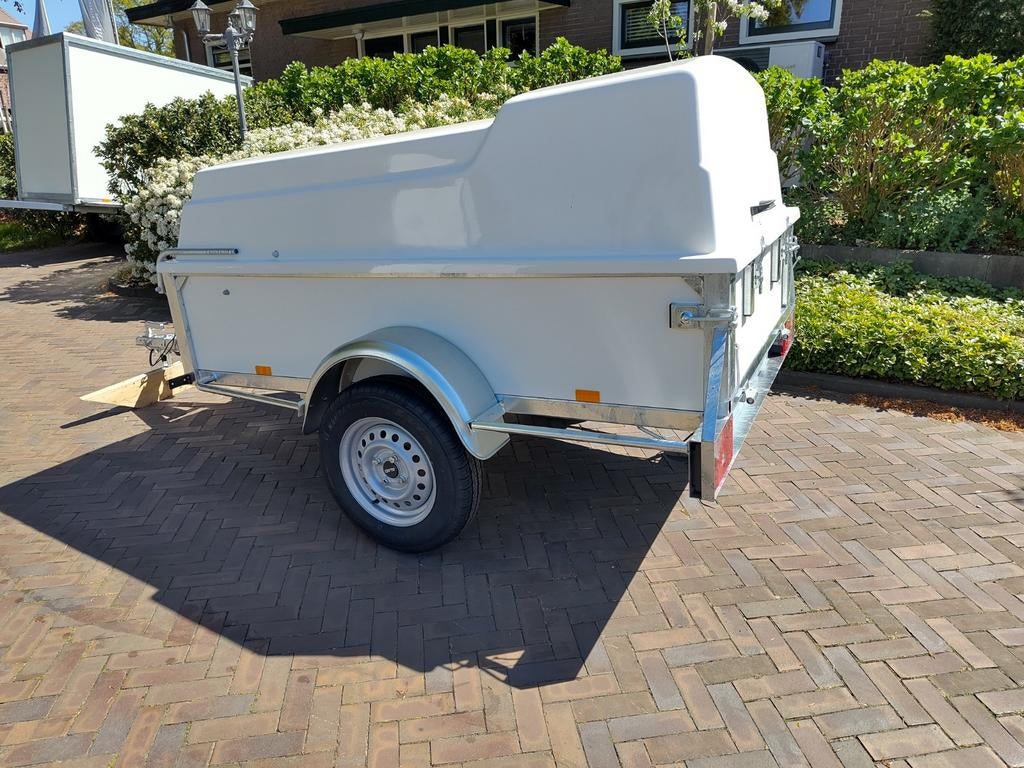 BW trailers bagagewagen met hefdak. Zeer degelijk., Auto diversen, Aanhangers en Bagagewagens, Ophalen, Nieuw