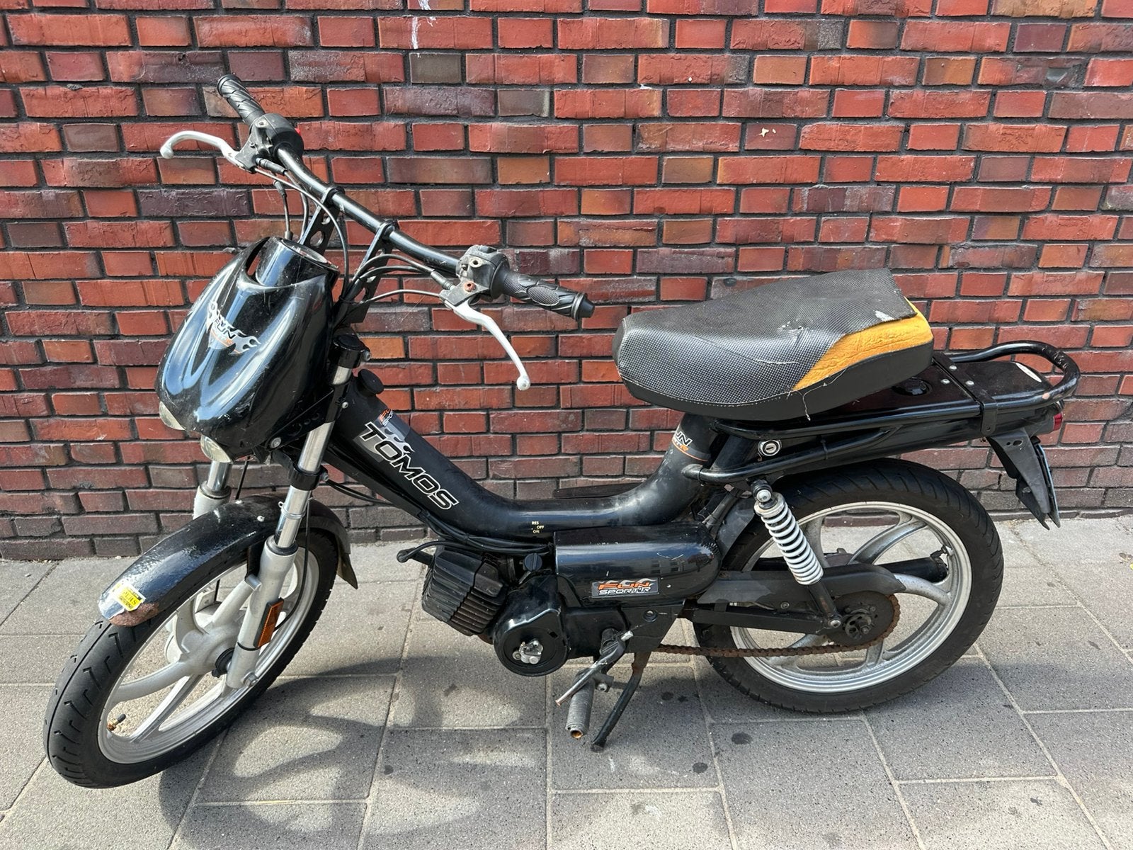 Tomos snorbrommer lichte opknapper met kenteken, Ophalen, Zo goed als nieuw, Standard