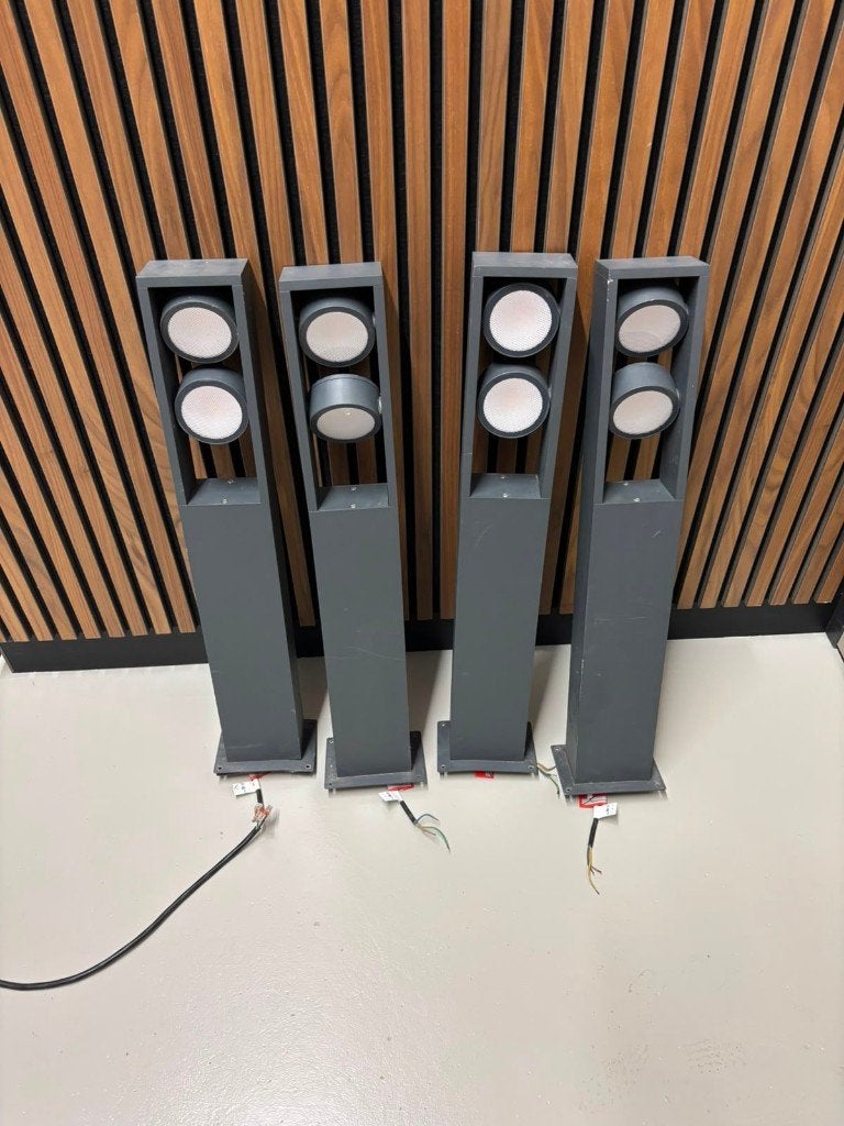 Buiten armatuur - SLV ESKINA FRAME 75 FL, Ophalen, Gebruikt, Minder dan 50 watt, Staande lamp