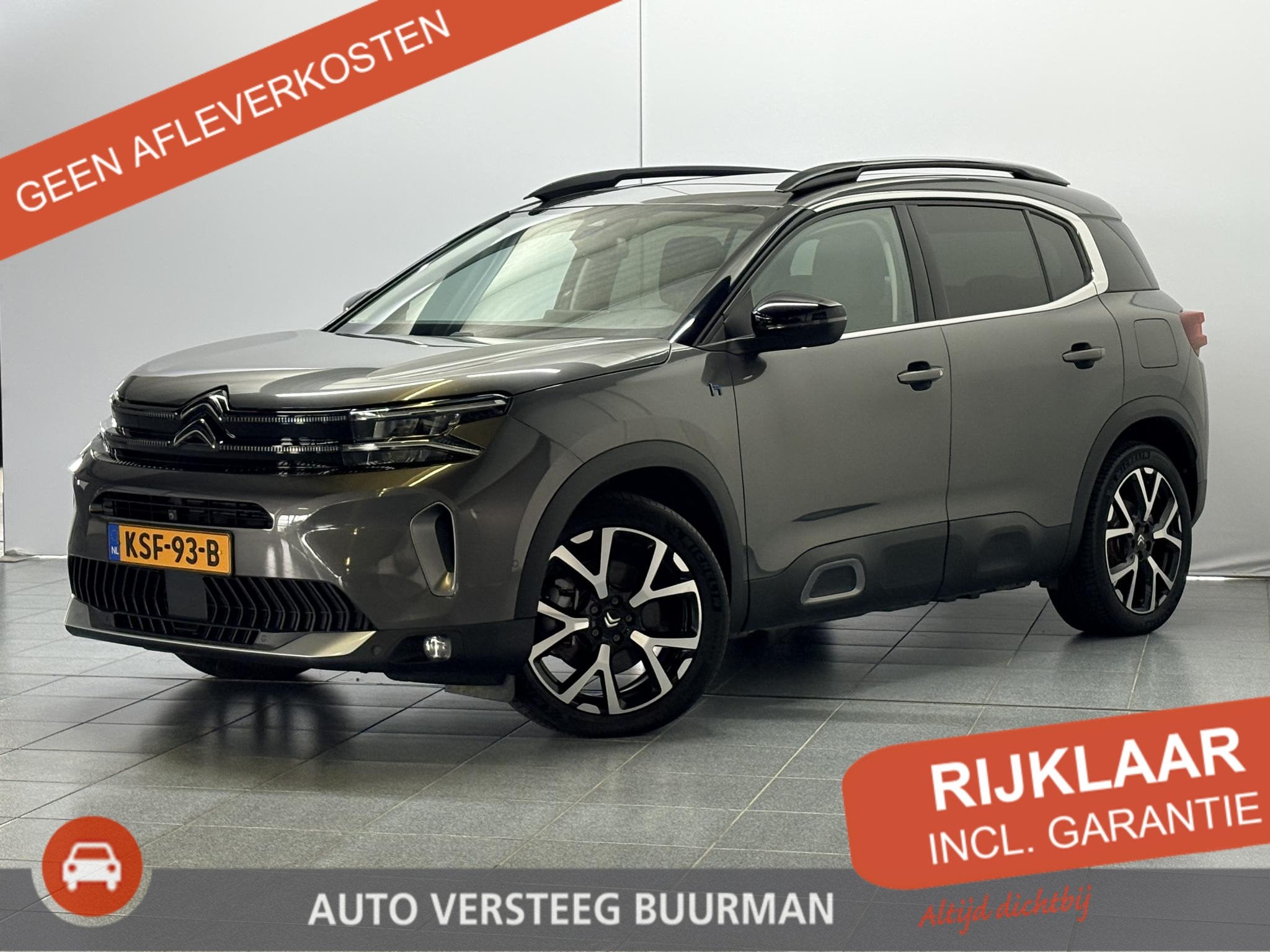 Citroen C5 Aircross 1.6 Plug-in Hybrid 225 Business Plus Aut, Auto's, 12 maanden, 14 kWh, Gebruikt, Euro 6