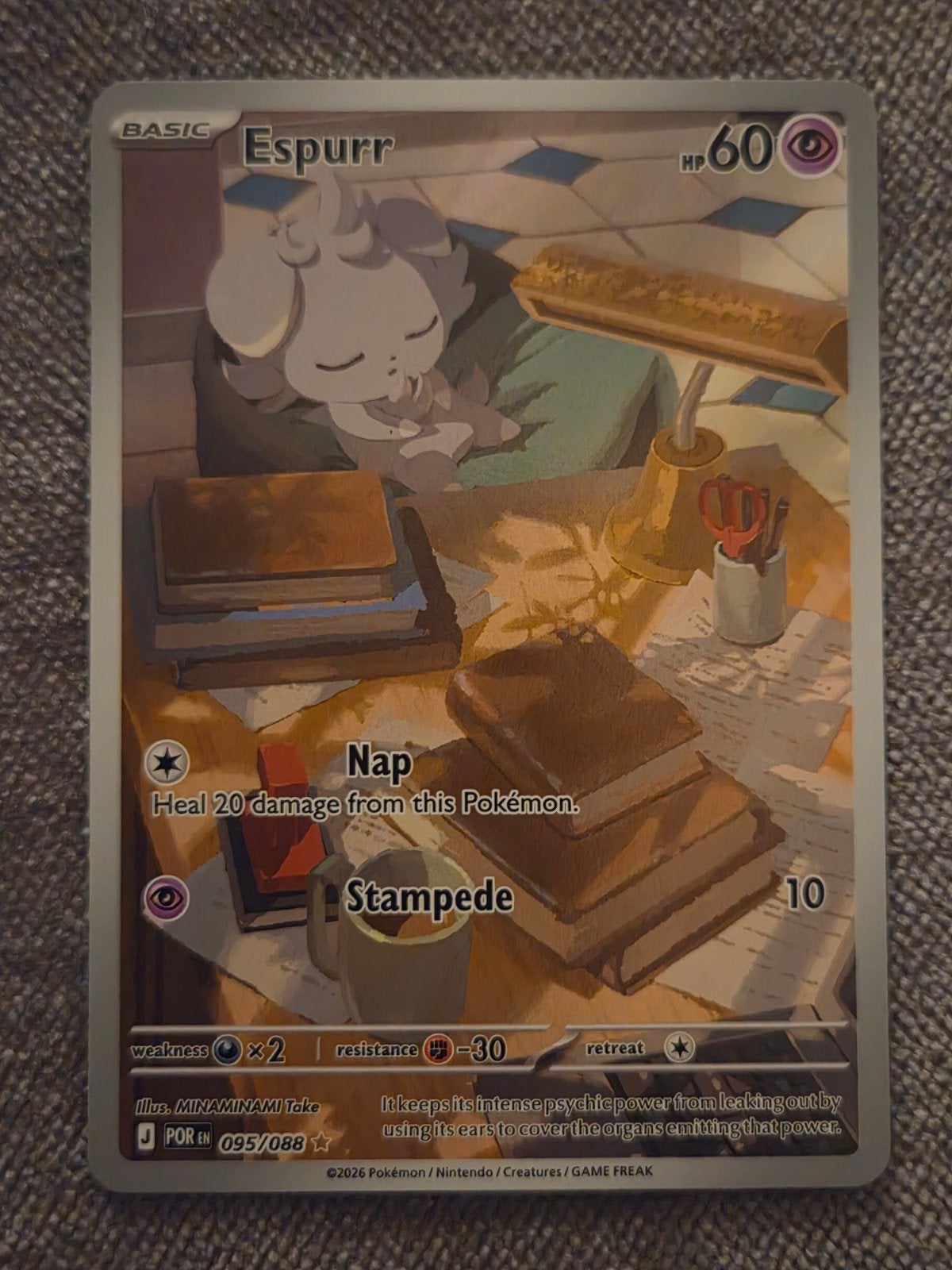 Pokémon Espurr (por 095), Ophalen of Verzenden