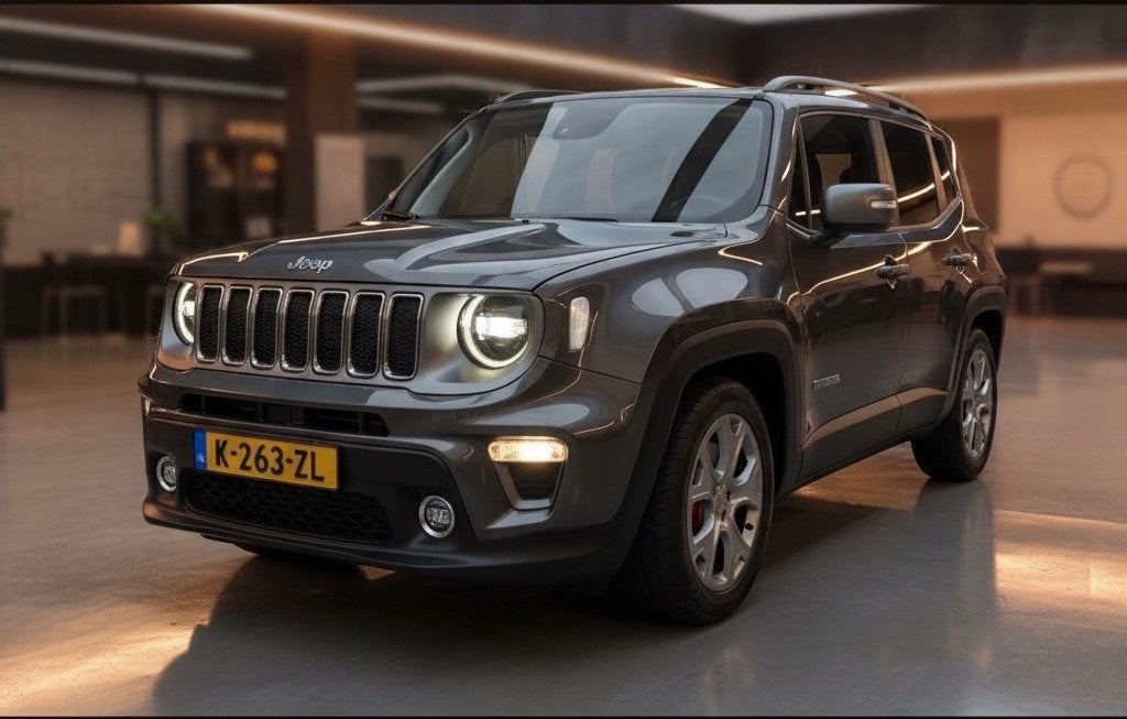 Jeep Renegade 1.3T Freedom-automaat-pdc-beurt gehad-nette au, Auto's, Gebruikt, 4 cilinders, 600 kg, SUV of Terreinwagen