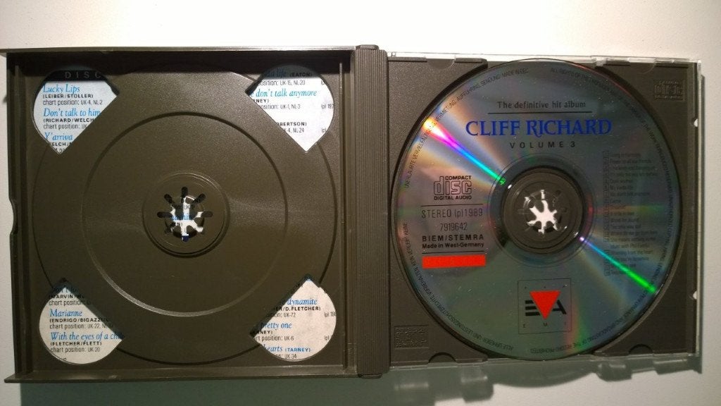 Cliff Richard - The Definitive Hit Album (Volume 3), Ophalen of Verzenden, Zo goed als nieuw, Pop, Album