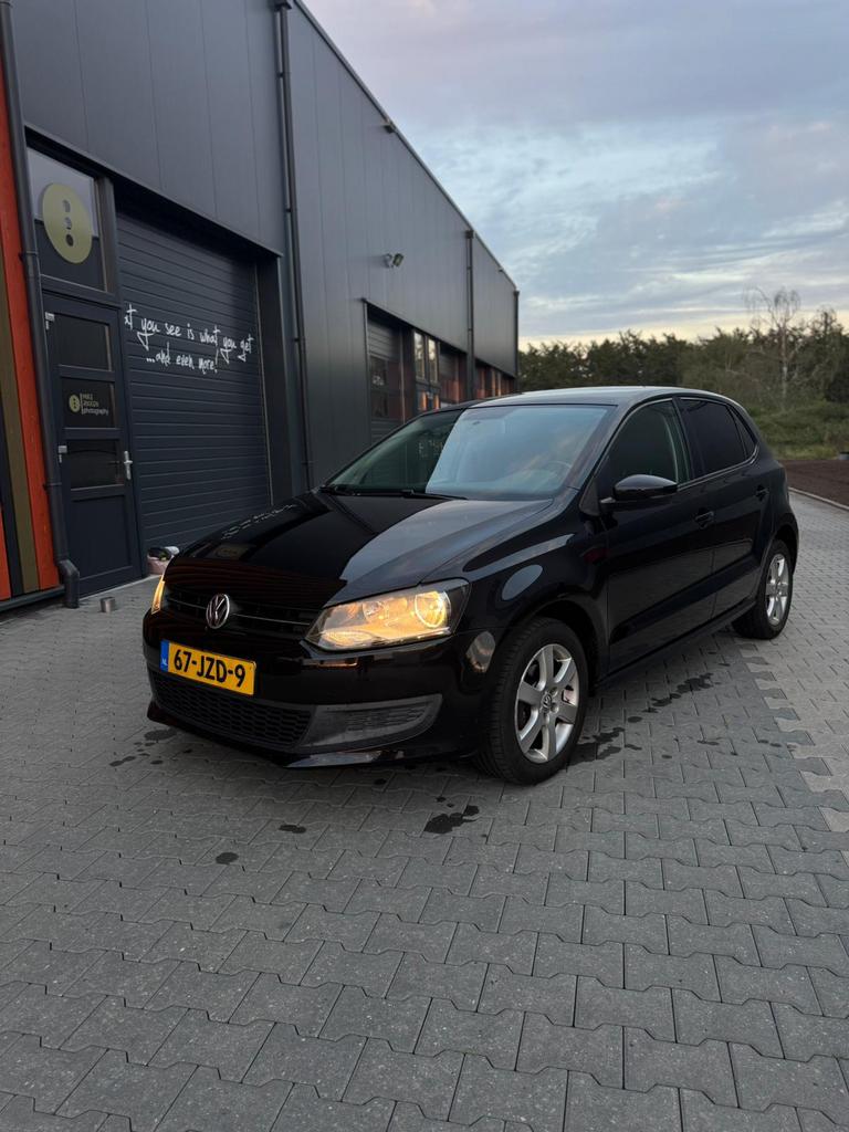 Volkswagen Polo 1.2 51KW 2009 Zwart, Auto's, Volkswagen, Particulier, Polo, Benzine, B, Hatchback, Handgeschakeld, Origineel Nederlands