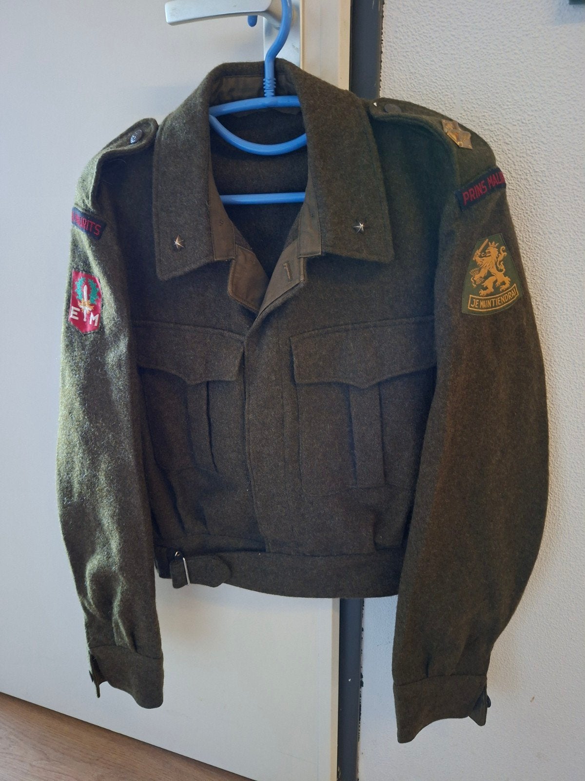 Vintage Nederlandse Militaire Jas - Prins Maurits, Ophalen of Verzenden