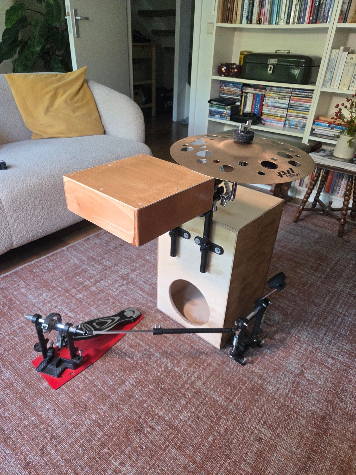 Cajon drumkit super compact, Muziek en Instrumenten, Ophalen, Trommel