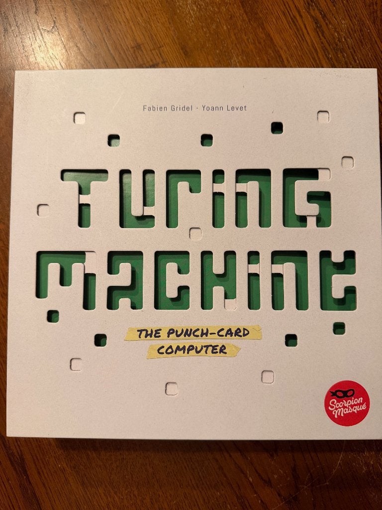 Bordspel Turing Machine, Drie of vier spelers, Ophalen of Verzenden, Zo goed als nieuw, Scorpion Masqué