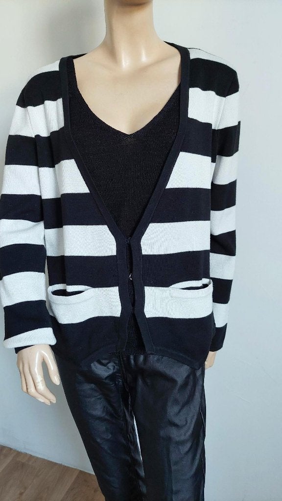 Claudia Sträter Vest in maat 42., Verzenden, Zwart, Maat 42/44 (L), Zo goed als nieuw